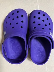 (Size: J1) Crocs 女童紫色涼鞋