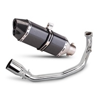 For yamaha zuma gy6 200cc motorcycle exhaust pipe gy6 exhaust system tank 200 efi scooter