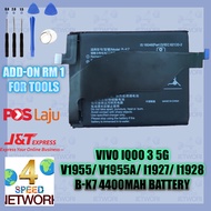 Vivo IQOO 3 5G Neo3 Z1 V1955 V1955A I1927 I1928 B-K7 4400mAh B-M8 Battery NEO 3 Bateri Batery bk7 1Q