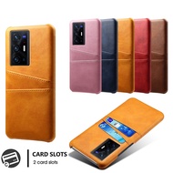 Vivo X70 Pro Plus X60 Global Pro Case Luxury Slim Card Slot Wallet PU Leather Protective Thin Back Cover