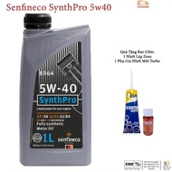 Senfineco SynthPro 5w30 and 5w40 Motorcycle Lubricants - includes 1 Zeus lubricant and 1 New Turbo L