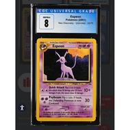 [ Ready Stock ] [ Original ] Cgc 8 Espeon Neo Discovery.