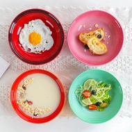 France Le Creuset cereal bowl 18cm household rice bowl ceramic soup bowl noodle bowl salad bowl rain