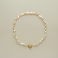 Plenty Heidi Pearl Necklace 14K Gold Plated - Gold