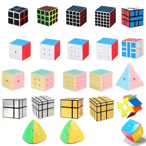 Magic Cube, Mirror Magic Cube, Special Shape Magic Cube, Mastermorphix Cube, Windmill Magic Cube 2x3