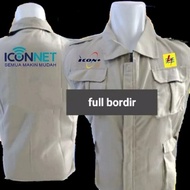 Terbaru rompi PLN iconnet vest PLN iconnet rompi iconnet vest iconnet