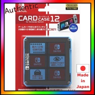 [Direct from Japan]Card Case 12 for NINTENDO SWITCH (Blue)" -SWITCH- (Official Nintendo licensed product)