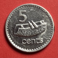 Fiji Coin​​ Fiji​​ 5 cents Year 1987
