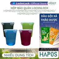 Genuine LocknLock plastic storage box with many capacities HSM8120 HSM8140 HSM8220 HSM8240 HSM9120 H