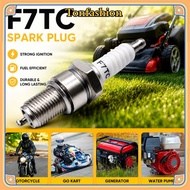 TONFASHION F7TC Plug, F7TC Standard Spark Plug, Metal Replacement Spark Plug