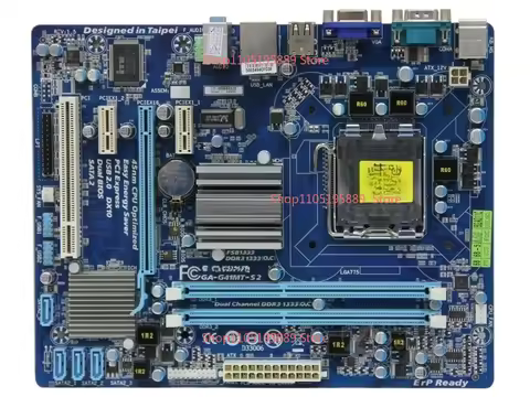 For Gigabyte G41MT-S2 S2PT D3 775 Pin DDR3 G41 Integrated Small Board All Solid State
