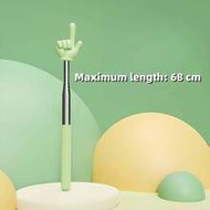 1pc/3pcs Retractable Double Finger Reading Stick, Multiple Colors Available, Retractable Fingertip T