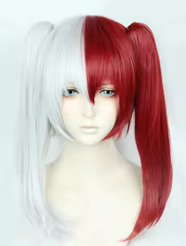 Customize Shoto Todoroki Genderbend Wig Cosplay