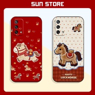 Oppo A74 A95 A94 Lucky Horse Case LuckyCNY 2026 Phone Case