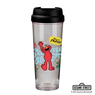 SST3-Water Glass: Elmo Hello Friend Tumbler 24oz.-BK W90XH222 mm.