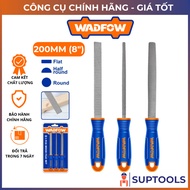 Set of 3 Wood Files 200mm(8") WADFOW WSF1403 (Genuine Tools)