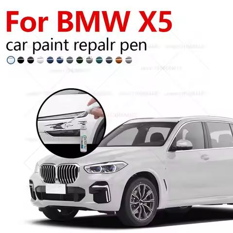 Car Paint Repair Pen For 1999-2025 BMW X5 Paint Scratch Repair Accessories Grey C5A White 300 Black 