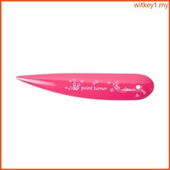 WIT Sewing Fabric Creaser Tool ABS Bone Folder Paper Creaser Sewing Creasing Tool
