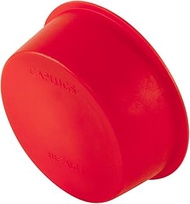 Caplugs Z2631AK1 Plastic Tapered Cap and Plug. T-263, PE-LD, Cap OD 2.332" Plug ID 2.604", Red (Pack