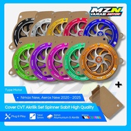 Nmax New CVT Cover Nmax New CVT Cover Set Spinner 3 MM PNP Nmax Aerox New