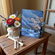 精裝硬殼筆記本 - 雪夜列車(A5) | 典雅隨身 心情隨筆 旅行紀錄