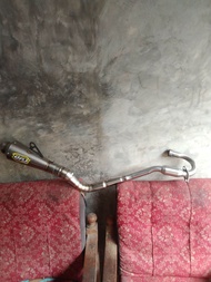 KNALPOT RACING DPJ MODEL XPRO,PANJANG SLINCER20CM,SARANGAN STENGAH,BAHAN FULL STENLIS ,LEHHER KOLONG
