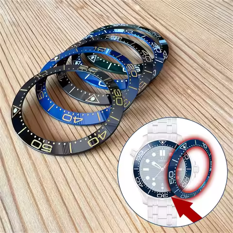 Watch Ceramic Bezel for Omgea Diver 300M Seamaster 210 Chronometer Watch