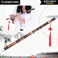 ZL Seruling Suling Flute Bamboo Bambu Dizi Tradisional China Set