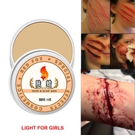 Halloween Makeup Lilin Efek Khusus Palsu Bekas Luka Luka Kulit Lilin Wajah Tubuh Halloween