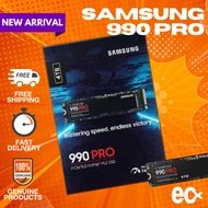 【Ready Stock】SAMSUNG 990 PRO PCIe 4.0 NVMe M.2 SSD WITH HEATSINK/WITHOUT HEATSINK - (1TB / 2TB/4TB)5