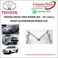 TOYOTA HILUX VIGO KUN25 (04' - 15', 2.5cc) FRONT CALIPER BRAKE SPRING CLIP 47748-0K190