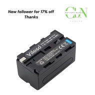 NP-F770 F770 F750 For Sony Video Camera & Led Light Battery (Viloso)