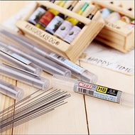 2B Lead 0.5MM & 0.7MM Long 110MM Mechanical Pencil Lead /0.5 & 0.7 2B 树脂铅芯不易断自动铅笔替芯超长笔芯