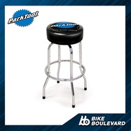 PARK TOOL STL-1.2 SHOP STOOL WITH SWIVEL เก้าอี้สตูลนั่งซ่อมจักรยาน PARK TOOL สูง 81 CM เบาะนั่งหมุน