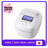 TIGER Rice Cooker 5.5-component Pressure IH Earthenware Coating with Kyokumami Function Cooked rice JPC-G100WA Brand: TIGER MACHINE BOTTLE Capacity 1 L