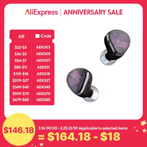 NICEHCK NX8 HiFi Earphone 1DD+6BA+1PZT Hybrid Wired In Ear Monitors Detachable 2Pin with AceLilac Au