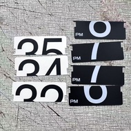 Flip Clock Accessories Parts Pages