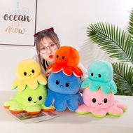 Double Sided Flip Octopus Plush Toy Flip Octopus Plush Doll Octopus Doll 6.30