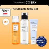 [COSRX] [NEW] The Ultimate Glow Set, Peptide Serum, PDRN Serum, Invisible Sun Serum, Skin Booster, 5