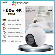 Ezviz H80x 8MP wifi Camera|H8x 4MP Super Sharp - 360 Degree Rotation, 2-Way Talk, Night Color