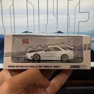 INNO64 NISSAN SKYLINE GT-R R34 MINE'S Black Carbon