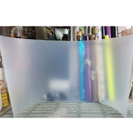 [1m × 2m] Translucent PP Plastic Sheet Through Light - Diffusion. 2 Matte Sides, Thickness 1mm & 0.5