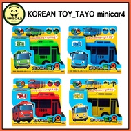 KOREAN TOY_TAYO minicar4(Tayo, Rogi, Gain, Lani)