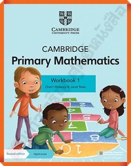Cambridge Primary Mathematics Workbook 1 with Digital Access (1 Year)  #อจท #EP