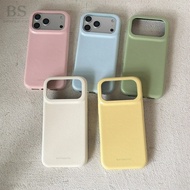High-End Skin Feel Solid Color Leather All-Inclusive Suitable For iPhone 17 16 15 Pro Max i15 i16 17
