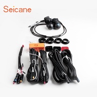 Seicane 360 °กล้องมองภาพรอบทิศทาง 360 องศามุมมองด้านหน้าและด้านซ้ายกล้องมองภาพกลางคืนกันน้ำ Universa