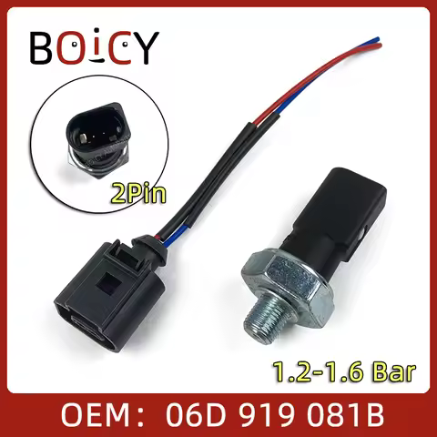 BOICY Oil Pressure Sensor Switch With Plug for Jetta Polo Passat CC Golf Touran A3 A4 A6 A8 TT Octav