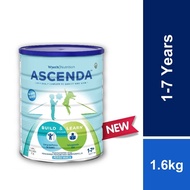 Susu ASCENDA 1.6kg Milk Formula Susu Formula Susu Budak Susu Tepung Susu Untuk Umur 1-7 Tahun Susu K