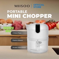 9.9 Be09 Miisoo Mini Chopper Blender Portable Mini Grinder for Spices and Meat with Usb Saving Aw-96