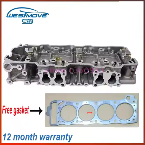 cylinder head for Toyota 4 Runner 4WD Celica Pick-Up Cressida Land Cruiser 70 2.4L 2366cc 8V 85-95 e